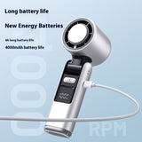 Turbos Chilled Ice Sensation Cold Fan Super Mini Turbos Speed Fan USB Powered Digital Display For Outdoor Camping Travel